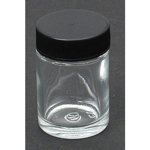 Badger Airbrush 3/4oz Glass Jar w/cover