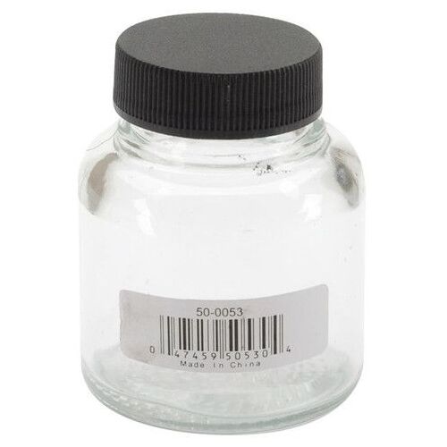 Badger Airbrush 2oz Glass Jar w/cover