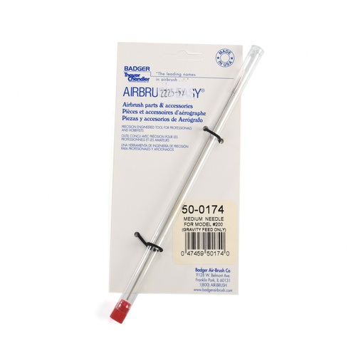 Badger Medium Needle for Model 200 Gravity Feed Only (50-0174)
