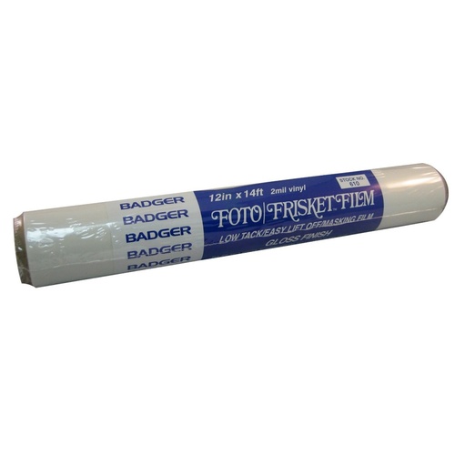 Foto/Frisket Film 300mm X 4.6 metres (12" x 14') Gloss Roll