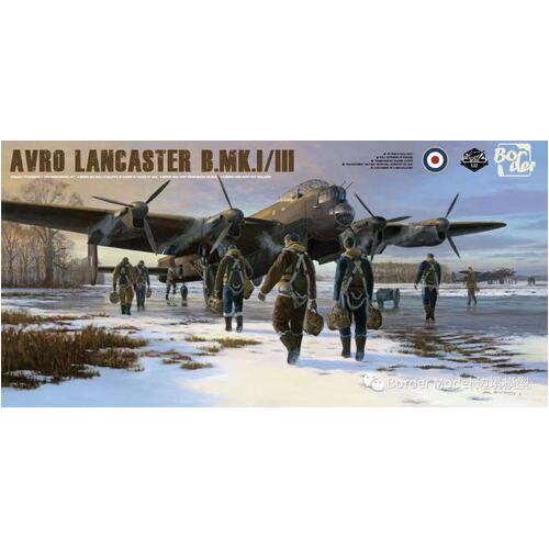 Border Model Bf010 1/32 Avro Lancaster B. MkI/III /W Full Interior Plastic Model Kit