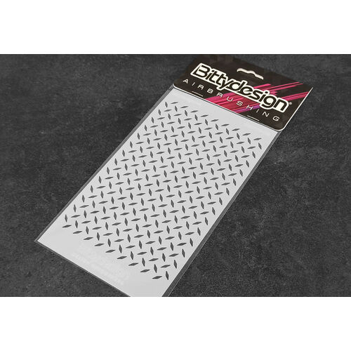 Vinyl Stencil- Diamond Plate