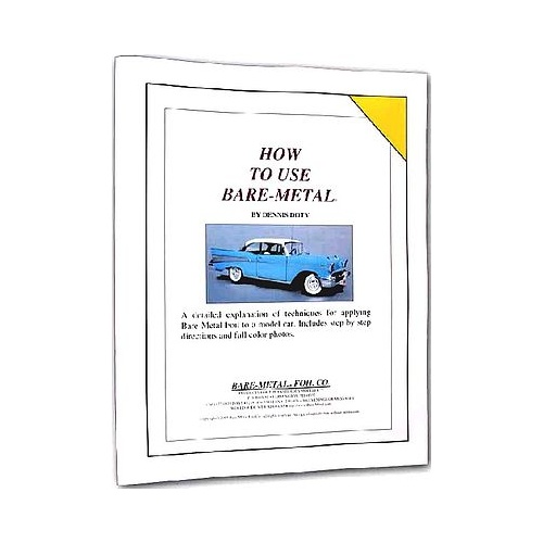 How To Use Bare Metal Foil Booklet
