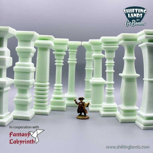 Pillar Template Set A-E Medium