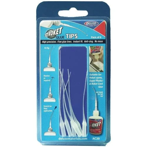 Deluxe Materials AC20 Roket Glue Tips