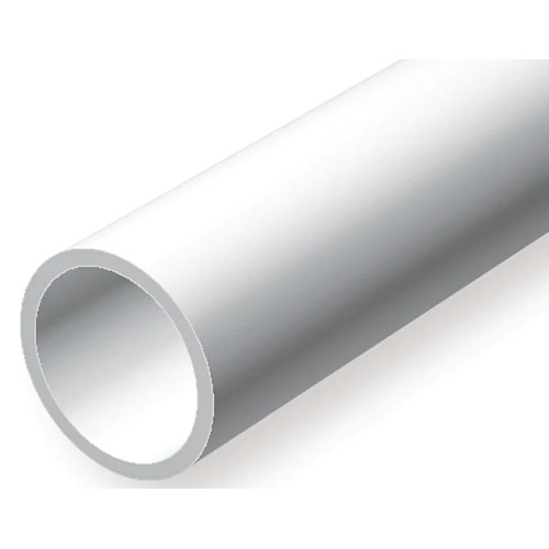 STYRENE ROUND TUBING 2.4MM x 350MM 6PC