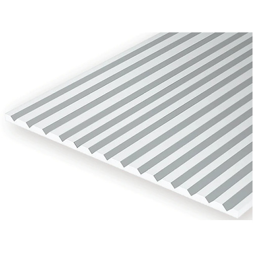 STYRENE V-Groove Siding - Groove Spacing 1.5mm 150mm x 300mm x 1mm
