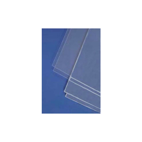 STYRENE SHEETS CLEAR (2).  150MM X 300MM X .25MM (6" X 12" X .010")