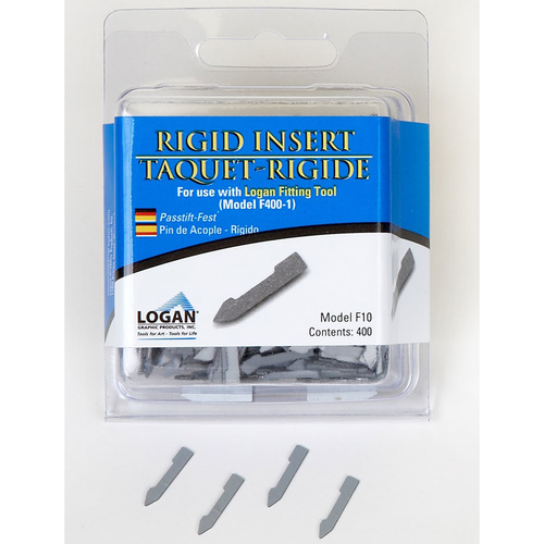 Logan F10 Rigid Inserts pkt of 400