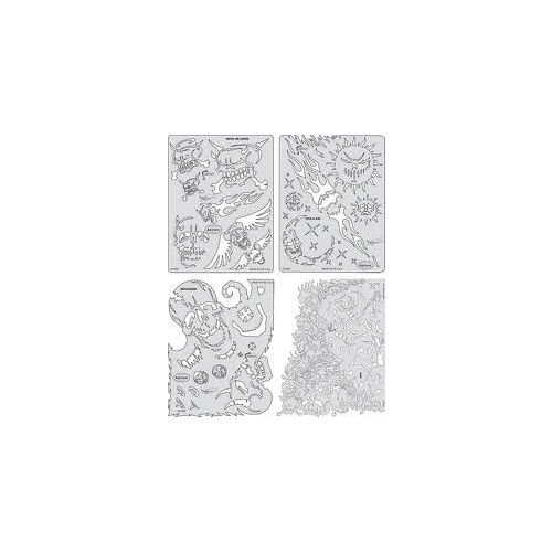 Son of Skullmaster Set of 4 - Mini Series Templates