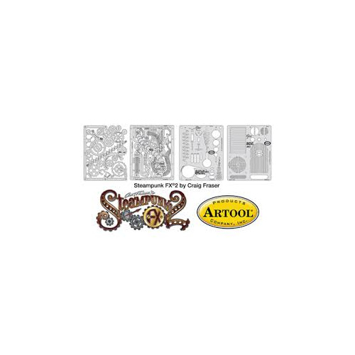 Steampunk FX2 Set of 4 - Mini Series Templates
