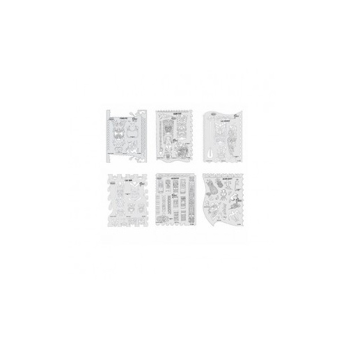 Tiki Master Set of 6 - Mini Series Templates