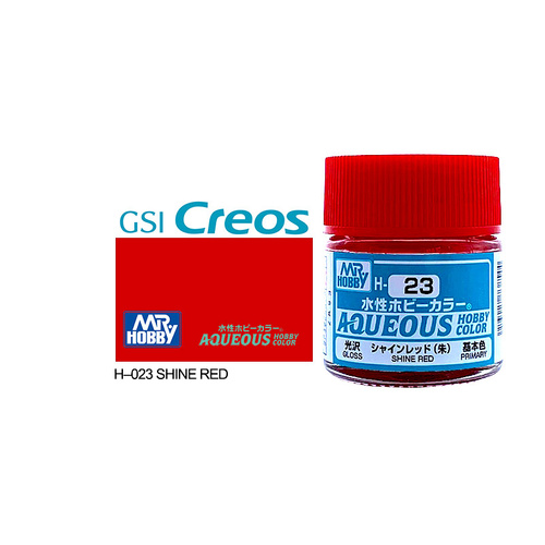 Aqueous Gloss Shine Red