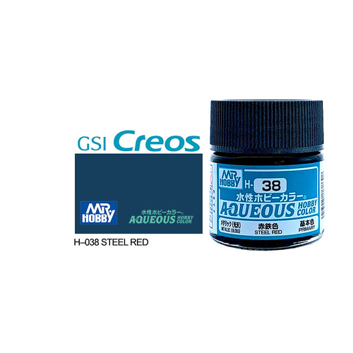 Aqueous Gloss Steel Red