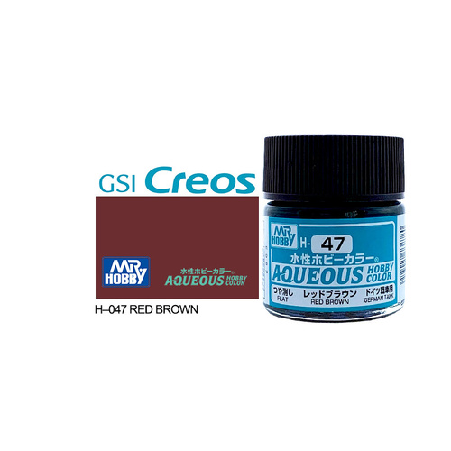 Aqueous Gloss Red Brown