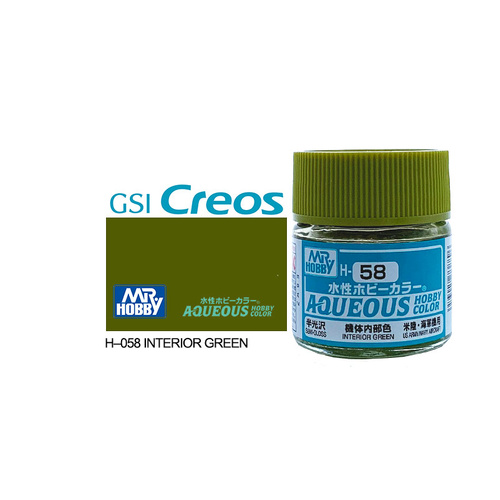 Aqueous Sem Gloss Int'or Green