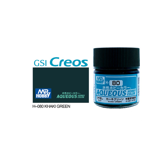 Aqueous Flat Khaki Green