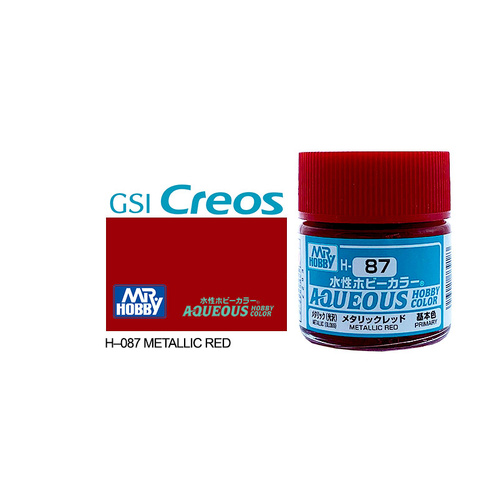 Aqueous Metallic Gloss Red