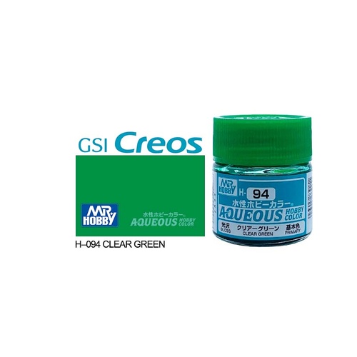 Aqueous Gloss Clear Green