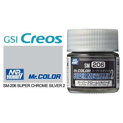 Super Metallic Chrome Silver