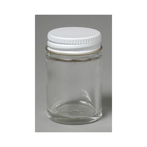 1/2 oz./14cc Paasche Glass Bottle/Cap/Gasket 
