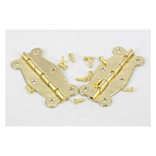 Hinge Brass #209 Gold 2 Pc/pkt
