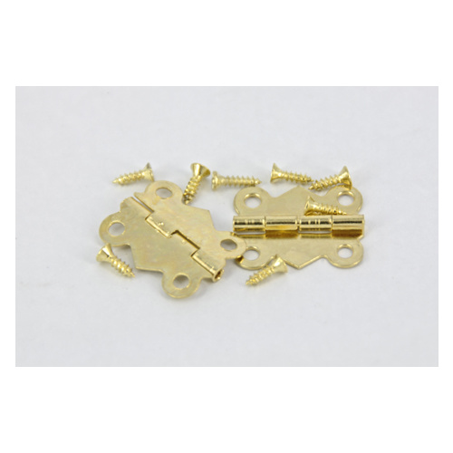 Hinge Brass #1 Gold 2 Pc/pkt