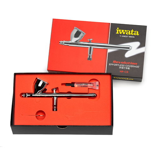 IWATA REVOLUTION SERIES HP.CR Gravity Airbrush .5mm