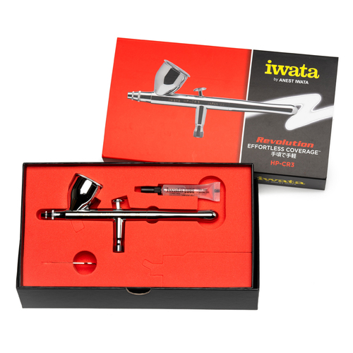 IWATA REVOLUTION SERIES HP.CR3 Gravity Airbrush .3mm