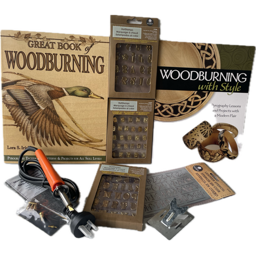 The Ultimate Wood and Leather Burning Tool Kit