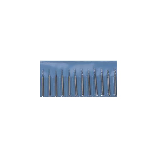Micro Drill Set From .5mm - 1.6mm X 2.35mm Shank 12 Pc