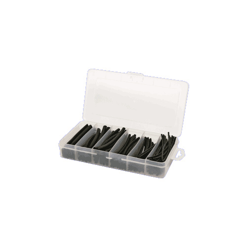 Heatshrink Pack 160pc -100mm Black