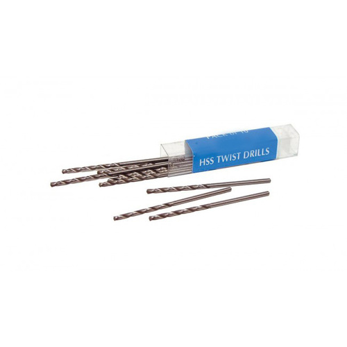 #52 (1.61mm) - 10 Pack HSS Number Drills