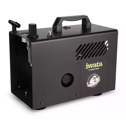 Iwata Power Jet Lite Airbrush Compressor Twin Piston