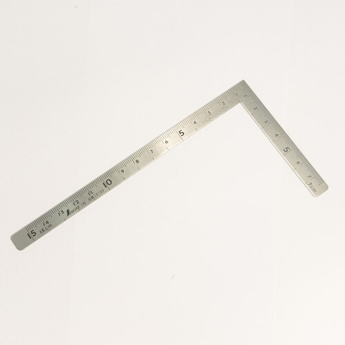 Shinwa Mini Square 15cm x 7.5cm Scale