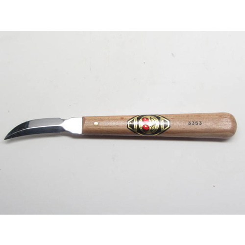 Kirschen Carving Knive with double sided curved edge