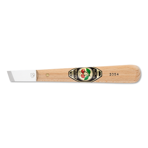 Kirschen Carving Knive with straight blade, skewed edge