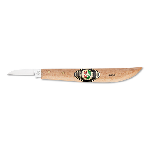 Kirschen Carving Knive with round neck, straight edge - KR3358