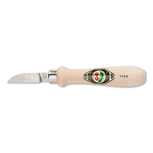 Kirschen Carving Knive with round neck, straight edge - KR3362