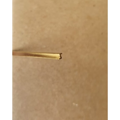 K&S 815040 (Z-2) 1/16 Z-BEAM BRASS (1)