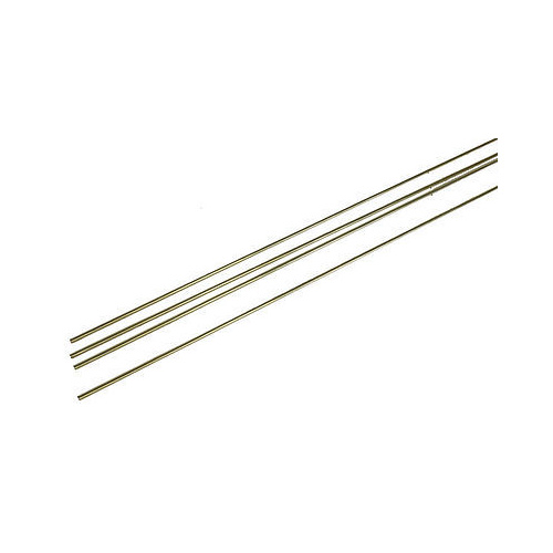 Brass Wire .41mm X 300mm (.016'' x 12") Dia. 3pc