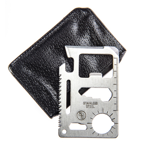 Multi-Function Survival Tool - Credit Card Size