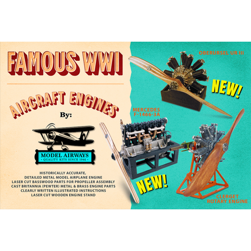 Model Airways Historic Aircraft 3 Engine Collection