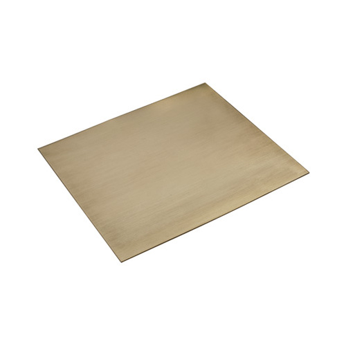 BRASS SHEET 150mm x 150mm x 1.02mm