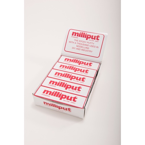 Milliput Standard Yellow Grey Putty - 10 Pack