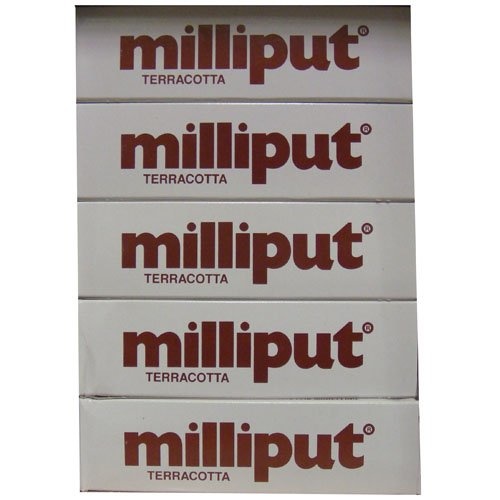 Milliput Terracotta Putty - 5 Pack