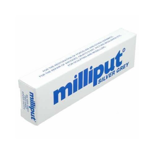 Milliput Silver Grey Putty