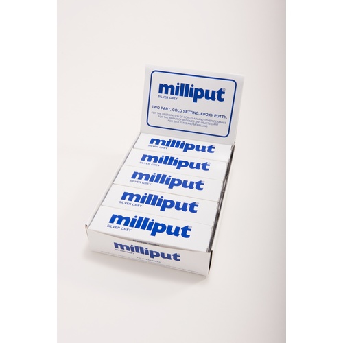 Milliput Silver Grey Putty - 10 Pack