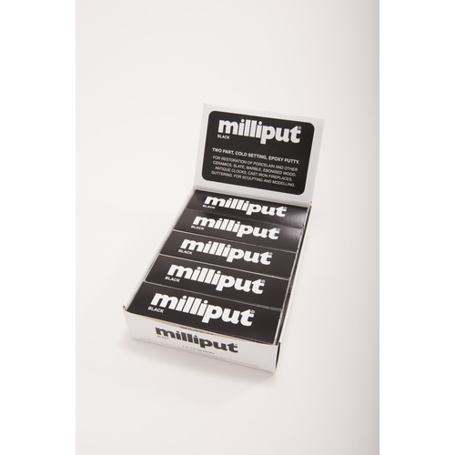 Milliput Black Putty - 10 Pack