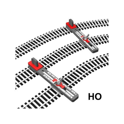 HO/OO Scale Adjustable Parallel Track Tool